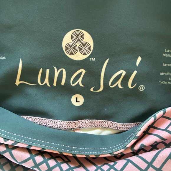 Luna Jai Leggings Large Athletic Athleisure Yoga - Picture 3 of 3